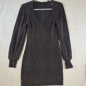 Fifteen Twenty Women’s Black Sleeve Sheath Dress Sz. S